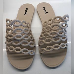 Nude sandals